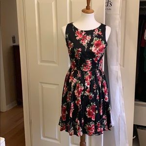 Floral tea dress